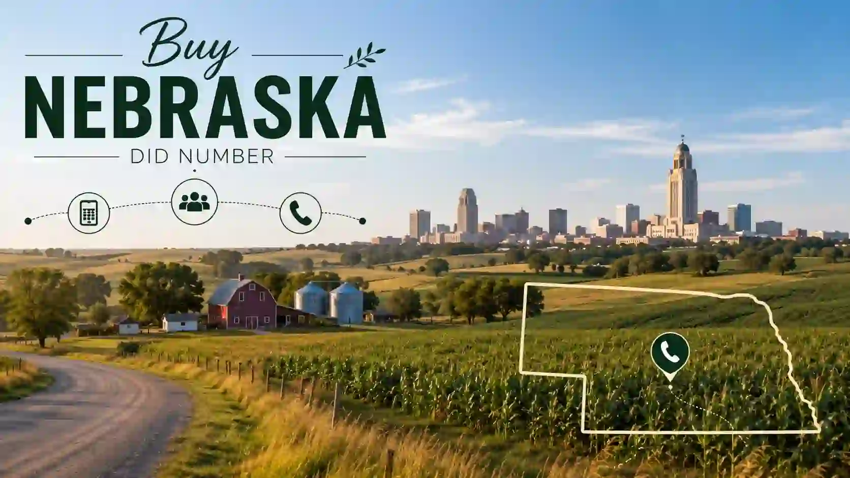 Buy Nebraska DID Number – Omaha & Lincoln Local Numbers